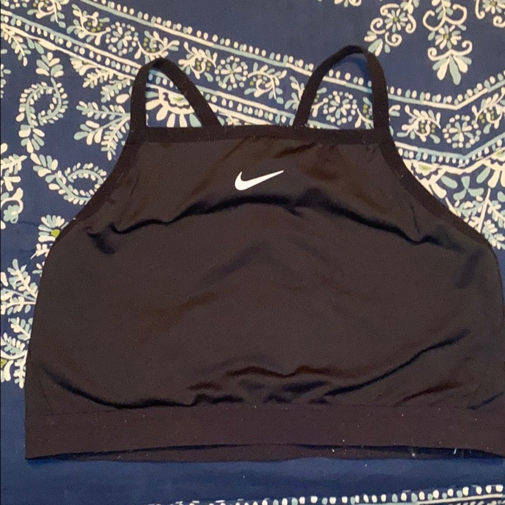 Nike halter neck sports bra